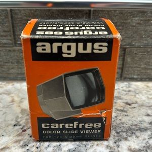 Vintage Argus carefree color slide viewer for 126 & 35mm slides #1261